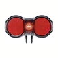 Фонарь задний B&M TOPLIGHT FLAT PLUS динамо, на багажник - 1