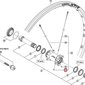 Ниппель для спиц Shimano для втулки Shimano WH-M988 - 1