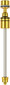 Вилка аморт. RockShox ZEB A1+ Debon Air+ Upgrade Kit Butter Cup - 1