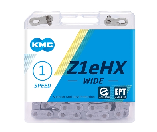 Цепь KMC Z1eHX WIDE EPT E-Bike (1ск)