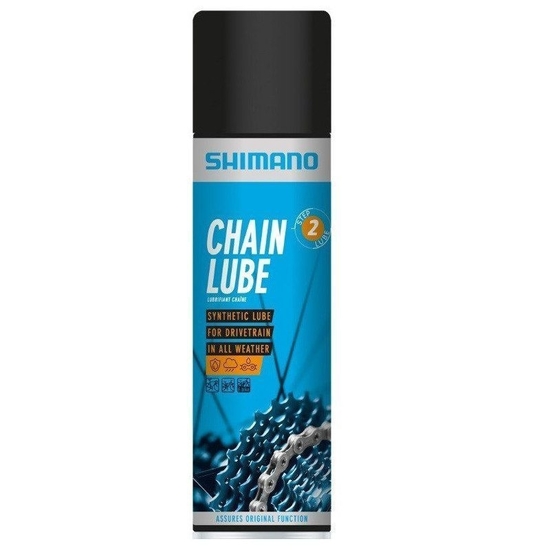 Смазка для цепи и оплетки Shimano Synthetic Lube 200ml аэрозоль