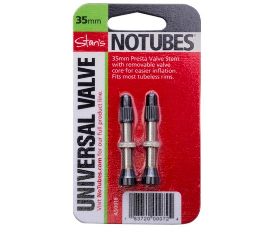 NoTubes Ниппель бескамерный Presta Universal, вело ниппель, 1 пара