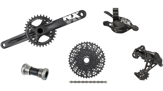 Группсет SRAM NX 1x11-speed GXP Trigger