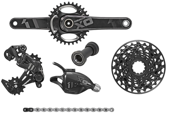 Группсет SRAM X01 DH 1x7-speed GXP-PF