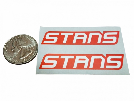 Стикер на шлем Stan's NoTubes RED/WHITE PR