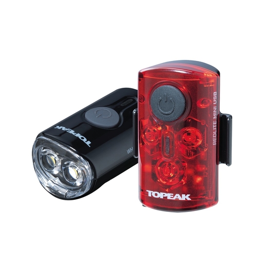 Комплект фонарей TOPEAK Mini Combo USB