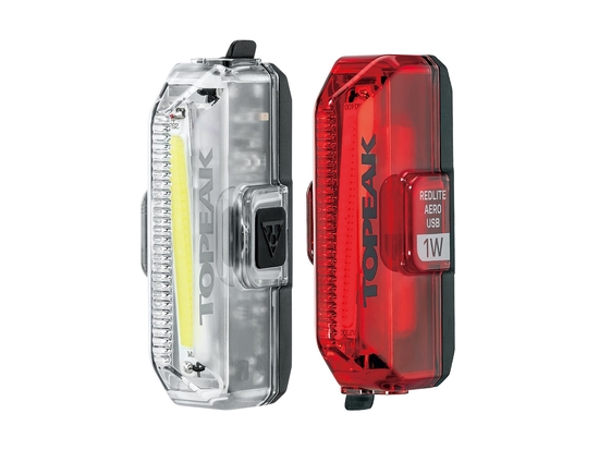 Комплект фонарей TOPEAK Aero USB 1W Combo