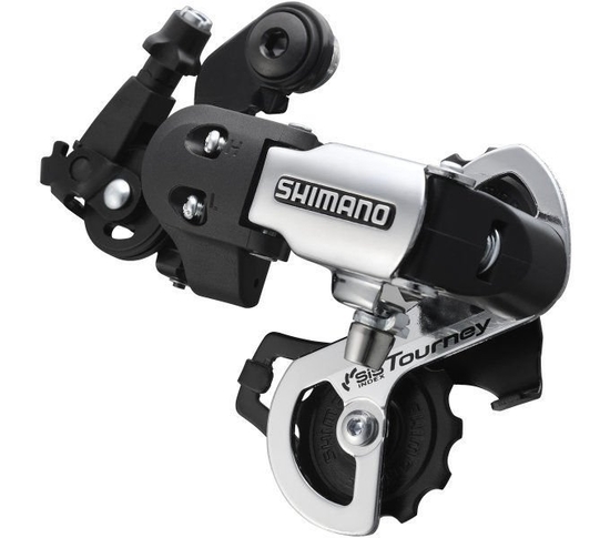 Переключатель задний Shimano Tourney FT35 6/7ск. на петух