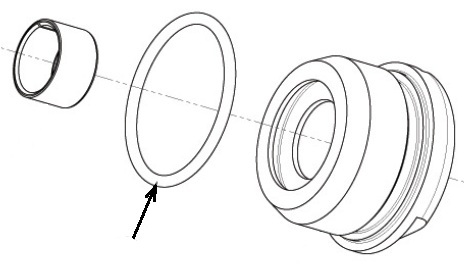 Service Kit DSP - Сальник R0537-MONR002 (A)