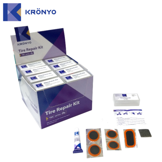 Заплатки Kronyo TBIC-07 mini 5 суперзаплаток+клей+шкурка