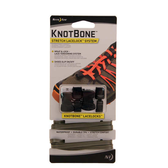 Шнурки NiteIze KnotBone Stretch LaceLock System