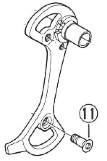 Винт роликов Shimano RD-M950