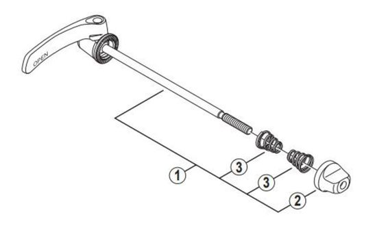 Эксцентрик Shimano Ultegra WH-6700 передний