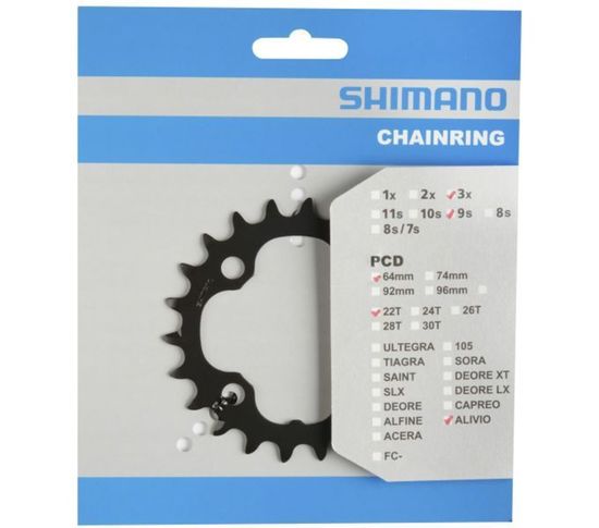 Звезда передняя Shimano FC-M4050 alivio 3x9ск