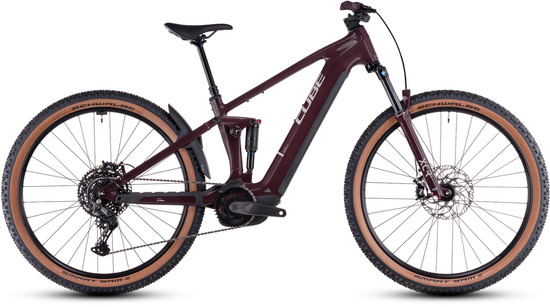 Электровелосипед Cube Stereo Hybrid ONE22 Pro 800 amarone´n´grey