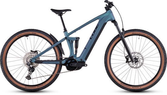 Электровелосипед Cube Stereo Hybrid ONE22 Race 800 smaragdgrey´n´black