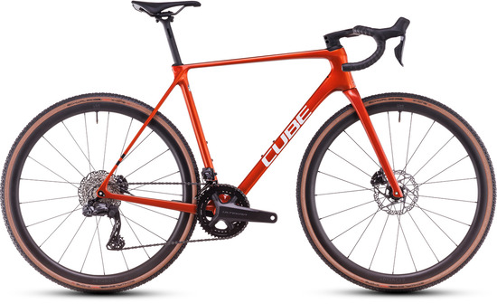 Велосипед шоссейный Cube Cross Race C:62 SLX electricorange´n´white