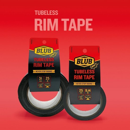 Лента ободная бескамерная Blub Tubeless Rim Tape 25mm
