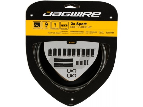 Набор рубашек и тросиков переключения Jagwire Sport Shift Kit 2X