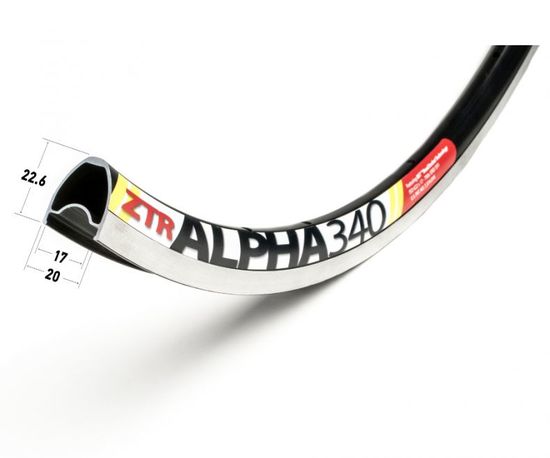 Обод 700C NoTubes ZTR Alpha 340