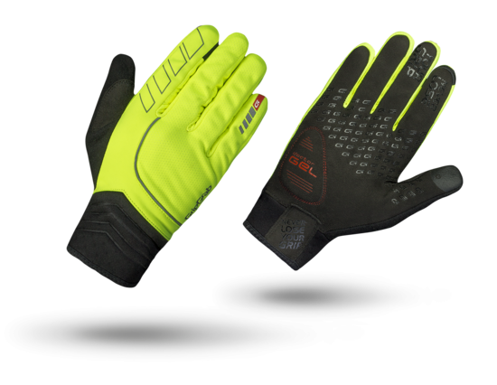 Перчатки зимние GripGrab Hurricane Hi-vis