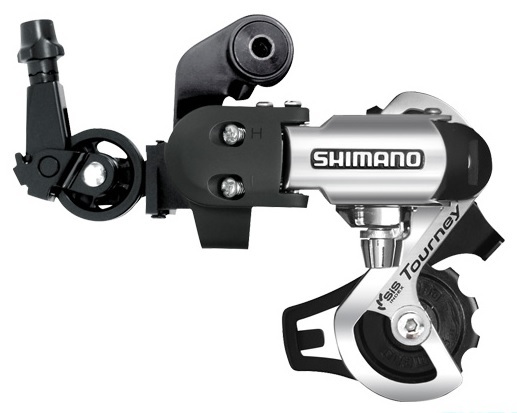 Переключатель задний Shimano Tourney FT35 6/7ск. на петух