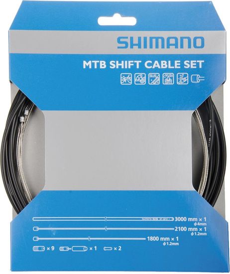 Трос+оплетка перекл Shimano, SP41, PTFE